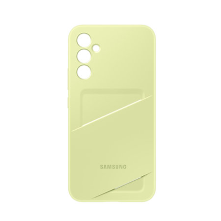 Official Samsung Lime Card Slot Case - For Samsung Galaxy A34 5G