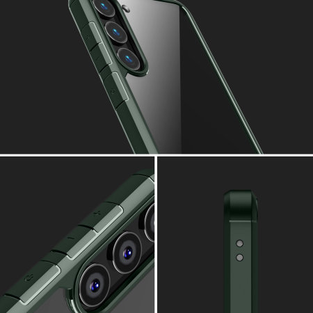 Olixar Novashield Green Bumper Case - For Samsung Galaxy S23