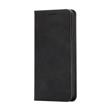Olixar Black Leather-Style Wallet Stand Case - For Samsung Galaxy A34 5G