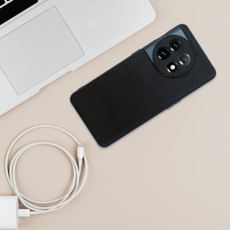 Olixar Black Woven Style Case - For OnePlus 11