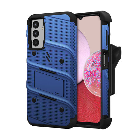 Zizo Bolt Series Blue Tough Case & Screen Protector - For Samsung Galaxy A14