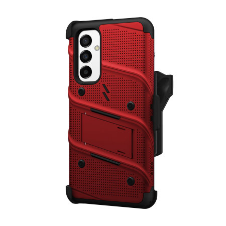 Zizo Bolt Tough Red Case & Screen Protector - For Samsung Galaxy A54 5G