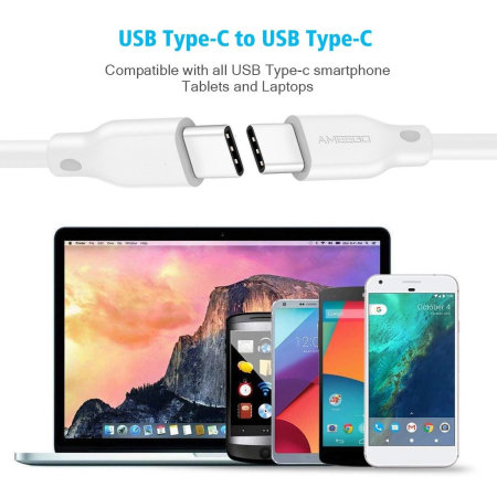 Ameego White 2M USB-C Charging Cable - For Xiaomi 13