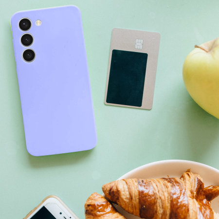 Olixar Lavender Silicone Case - For Samsung Galaxy S23