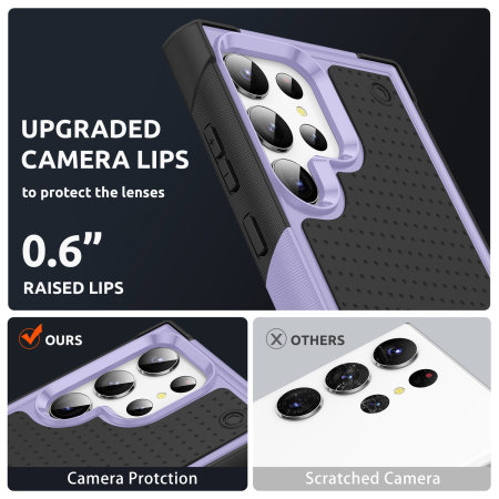 Olixar Protective Purple Hard Case - For Samsung Galaxy S23 Ultra