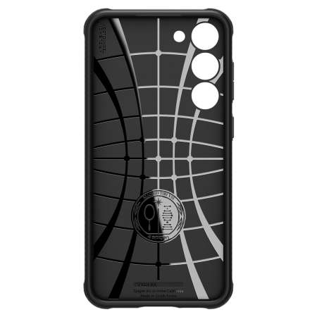 Spigen Matte Black Rugged Armor Case - For Samsung Galaxy S23