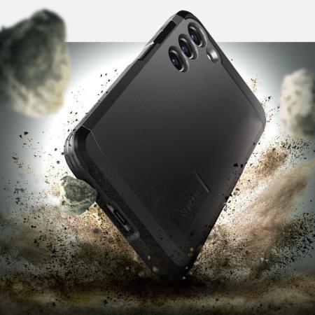 Spigen Black Tough Armor Case - For Samsung Galaxy S23 Plus