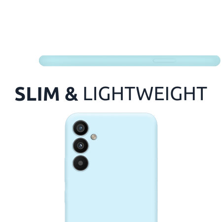 Olixar Sky Blue Soft Silicone Case - For Samsung Galaxy A34 5G