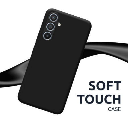 Olixar Black Soft Silicone Case - For Samsung Galaxy A54 5G