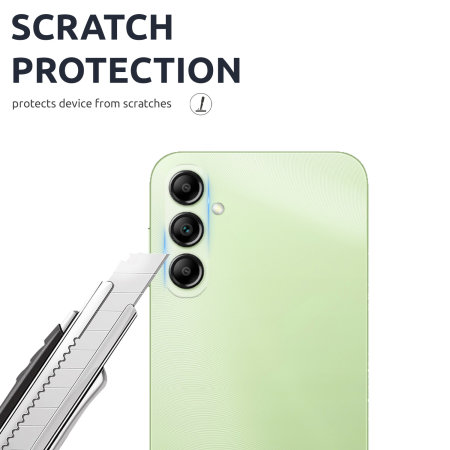 Olixar 2 Pack Tempered Glass Camera Protectors - For Samsung Galaxy A14