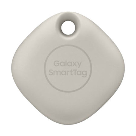 Official Samsung Galaxy Oatmeal & Black Bluetooth Compatible Tracking SmartTags - 2 Pack