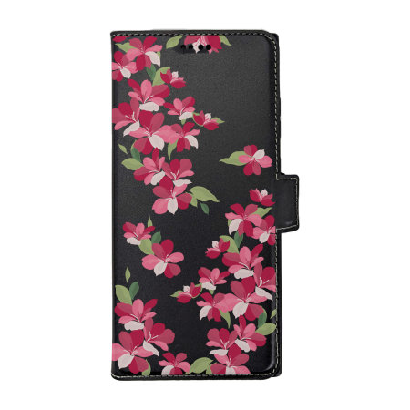 LoveCases Cherry Blossom Leather-Style Wallet Case - for Samsung Galaxy S23 Ultra
