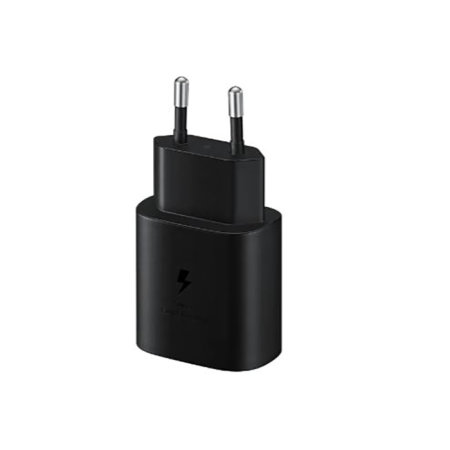 Official Samsung Black PD 25W EU Travel Charger - For Samsung Galaxy S22 Ultra