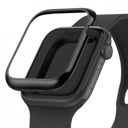 Ringke Black Steel Bezel Styling - For Apple Watch Series 4 44mm