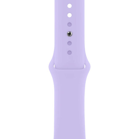 Olixar English Lavender Silicone Sport Strap (Size Small) - For Apple Watch Series 5 40mm