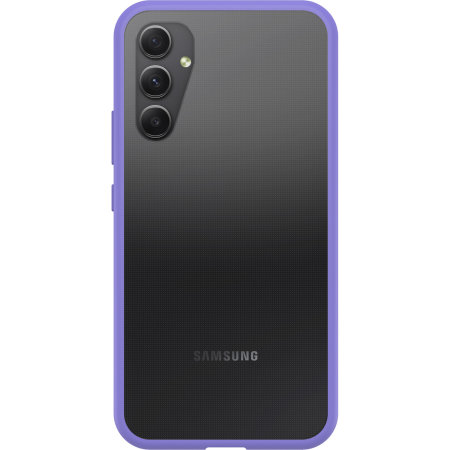 OtterBox React Purplexing Clear and Purple Case - For Samsung Galaxy A34 5G