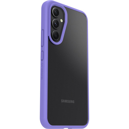 OtterBox React Purplexing Clear and Purple Case - For Samsung Galaxy A54 5G