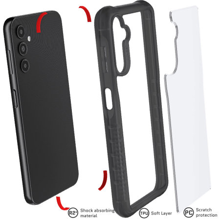 Ghostek Covert 6 Smoke Ultra-Thin Case - For Samsung Galaxy A14