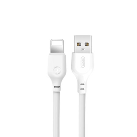 XO Design 12W White 2 USB-A Port Wall Charger & USB Lightning Cable