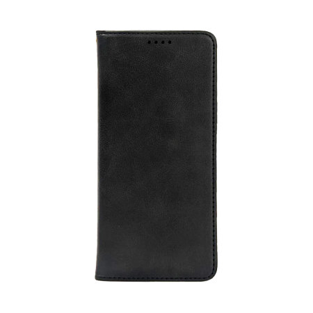 Olixar Black Leather-Style Wallet Stand Case - For Sony Xperia 1 V