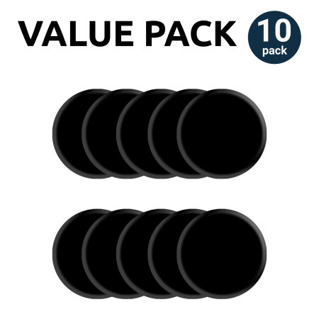 Olixar 10 Pack NFC Black Tags with Adhesive Backs