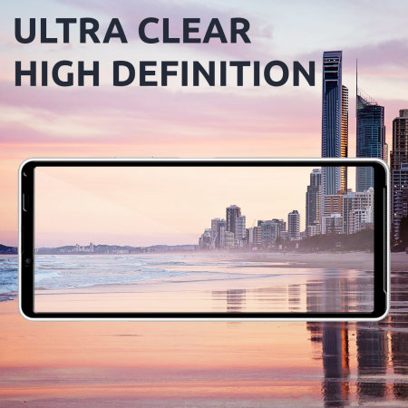 Sony Xperia 10 V Screen Protector HD Clear Full Screen Coverage 9H Tempered Glass 1