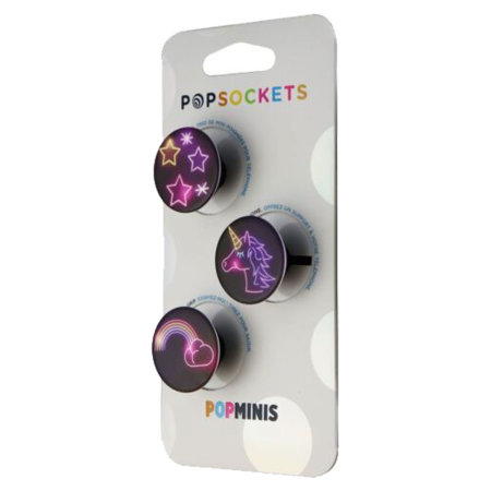 Popsockets Purple Neon Dream Popminis Triple Pack