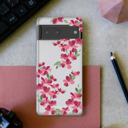 LoveCases Cherry Blossom Gel Case - For Google Pixel 7