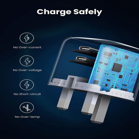 USB PD Type-C Fast Charger: Slim, Safe & Compatible with Doogee