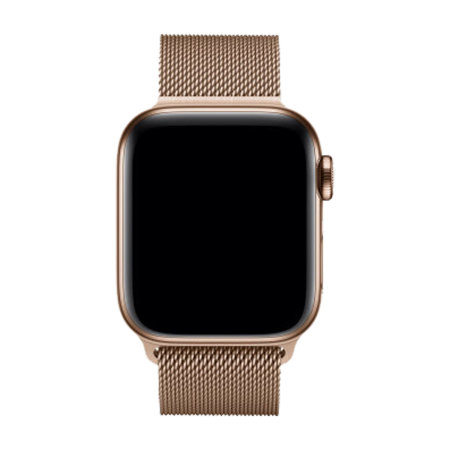Official Apple Gold Milanese Loop (Size S) - For Apple Watch SE 40mm