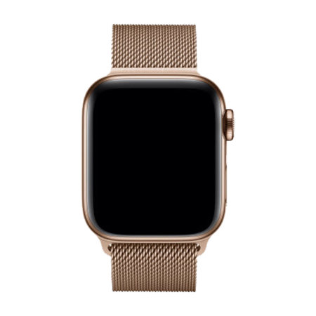 Official Apple Gold Milanese Loop Size S For Apple Watch SE 2022 40mm