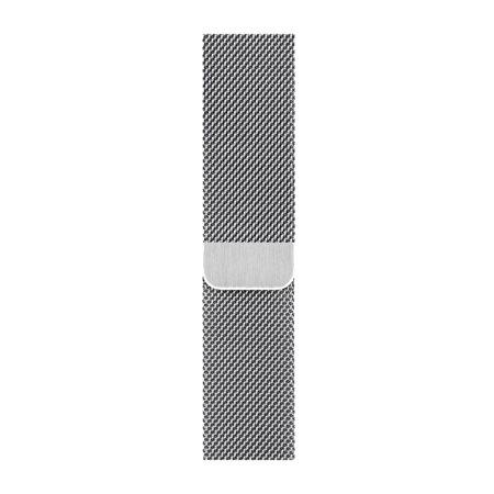Official Apple Silver Milanese Loop (Size S) - For Apple Watch SE 40mm