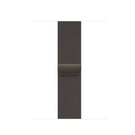 Official Apple Graphite Milanese Loop (Size S) - For Apple Watch