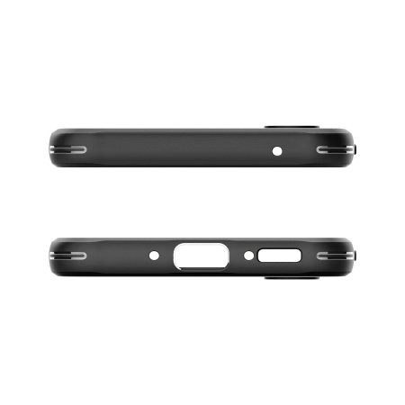 Spigen Matte Black Rugged Armor Case - For Samsung Galaxy A54 5G