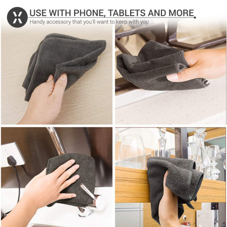 Olixar Premium Mobile Phone Cleaning Cloth - 10 Pack
