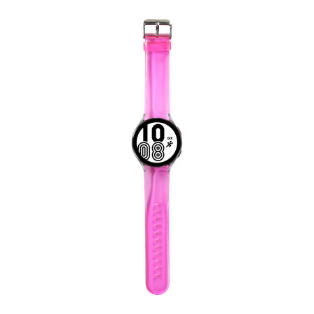 Lovecases Pink Gel Watch Strap (S/M) - For Samsung Galaxy Watch 4