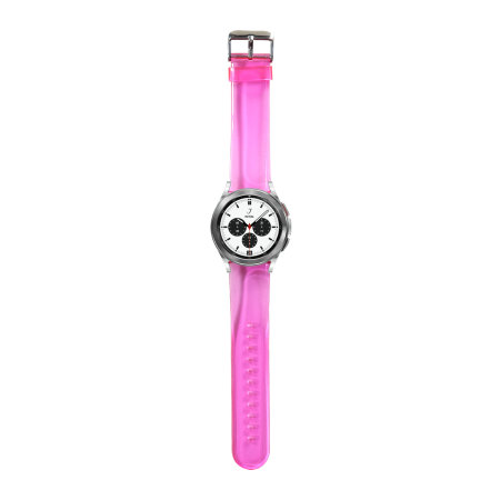 Lovecases Pink Gel Watch Strap (S/M) - For Samsung Galaxy Watch 4 Classic