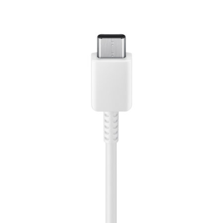 Official Samsung 25W 3A White USB-C to USB-C Charge and Sync 1m Cable - For Samsung Galaxy Z Flip5