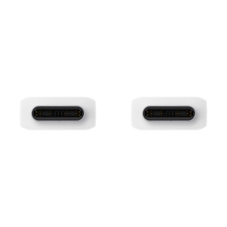 Official Samsung 25W 3A White USB-C to USB-C Charge and Sync 1m Cable - For Samsung Galaxy Z Flip5