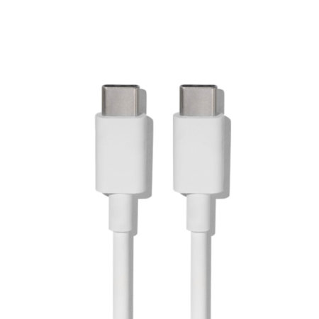 Official Google White USB-C to USB-C Charge and Sync 1m Cable - For Google Pixel 5