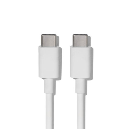 Official Google White USB-C to USB-C Charge and Sync 1m Cable - For Google Pixel 7