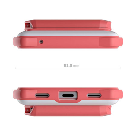 Ghostek Exec4 Pink Leather Wallet Case - For Google Pixel 7a