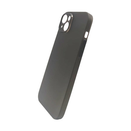 Olixar Premium Clear Case with Camera Protection & Ultra-Thin Matte Black  Case - For iPhone 14