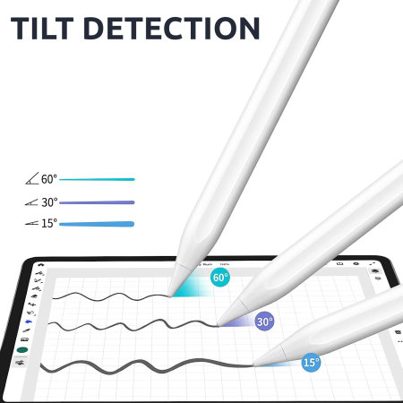 Olixar White Magnetic  Stylus Pen - For Samsung Galaxy Tab S6