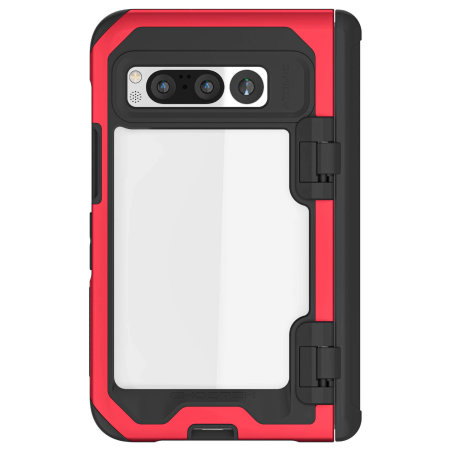 Ghostek Atomic Slim 4 Red Aluminum Case - For Google Pixel Fold