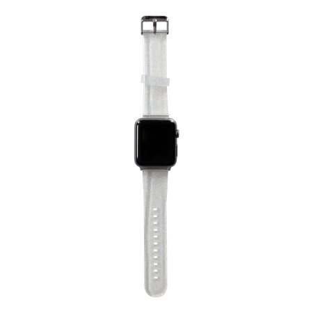 Lovecases Black Glitter TPU Apple Watch Straps - For Apple Watch Series 9  41mm