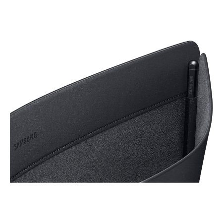 Official Samsung 16" Slim Vegan Leather Universal Pouch - For Samsung Galaxy Tab S8