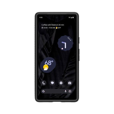 Spigen Matte Black Liquid Air Case - For Google Pixel 7a