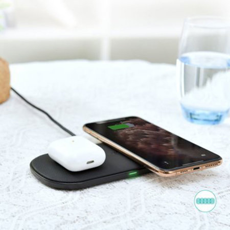 Choetech Black 10W 2-in-1 Wireless Charger