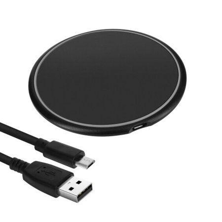 Maxlife 10W Slim Qi Wireless Charger Pad - Black
